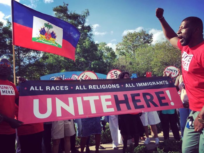 UNITE HERE in Orlando Fights for Haitian TPS