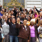 San Francisco food service workers get active at City Hall.