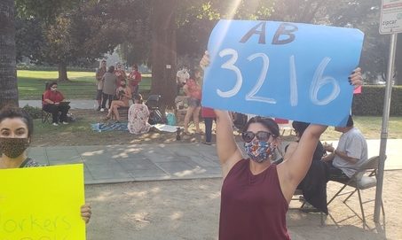 Workers across California came to Sacramento to support AB 3216