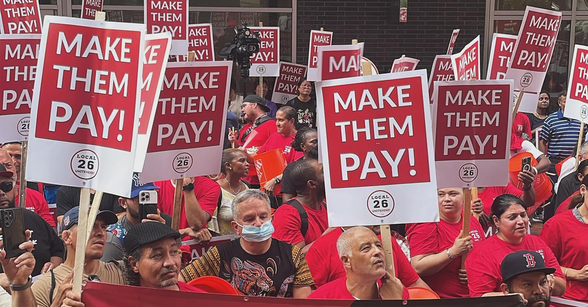 Boston Strike U.S. Hotel Strikes Spread Coast to Coast as Hilton Workers Strike in ...